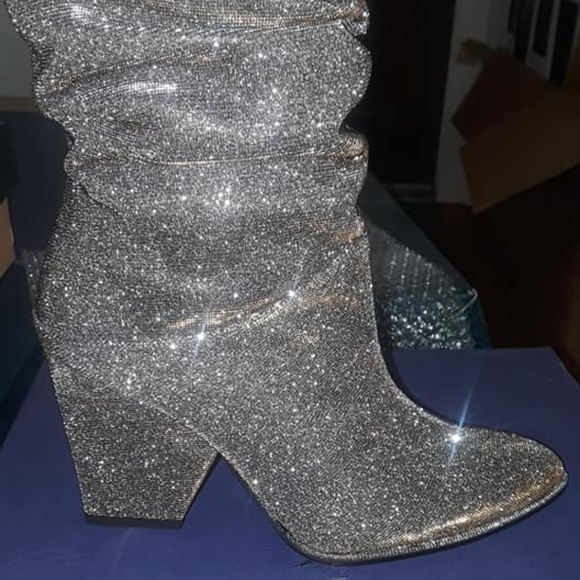 NEW Stuart Weitzman "Smashing" sparkle boot - Picture 8 of 8